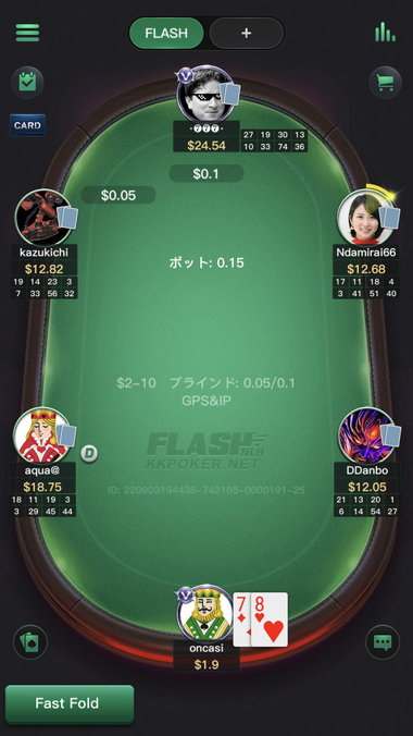 3秒に1回ほどのスピードでメンバーが変わっていきます。